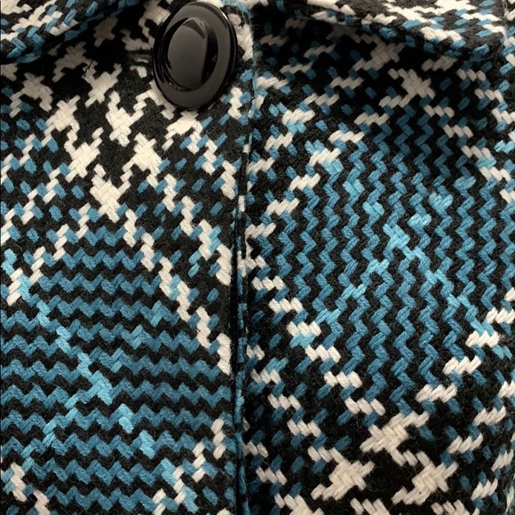 Dressbarn Tweed blue and black jacket - Picture 2 of 4